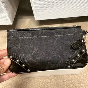 Coach Signature Wristlet